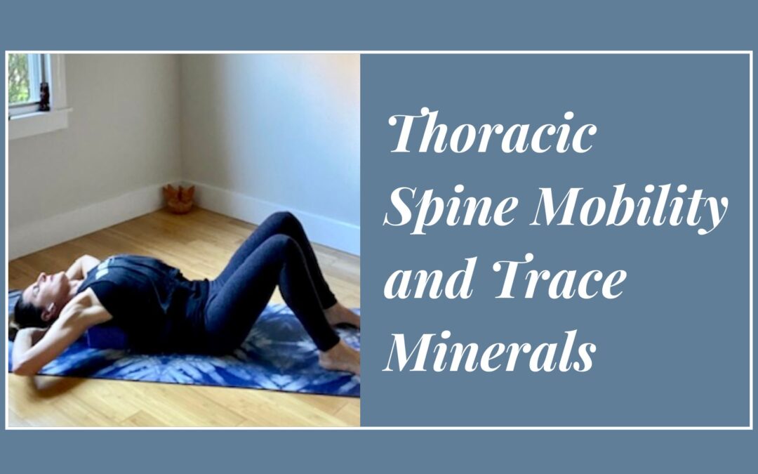 Thoracic Spine Mobility and Trace Minerals