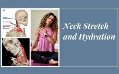 Neck Stretch and Hydration